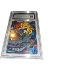 SALE-Dragon Ball Super Collector Card SS3 Gogeta, Marvelous Might Vicious CCG 10 - Image 3