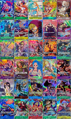 ONE PIECE Card JPN Lot 30 Cards Parallel / SEC/ SR No duplicates! - Image 1