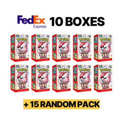 [FEDEX] Korean Pokemon card 151 sv2a SEALED 10 Booster Box plus 15 pack - Image 1
