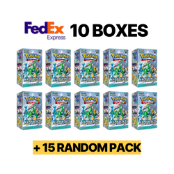 [FEDEX] Korean Pokemon card Cyber Judge SEALED 10 Booster Box plus 15 pack - Image 1