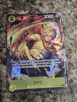 One Piece TCG Sanji OP03-102 Premium Card Collection 23-24 Foil *SHIPS NOW* - Image 1