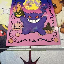 Cracked Ice Holo Gengar Card Database Non-TCG Pokemon Card - Image 2