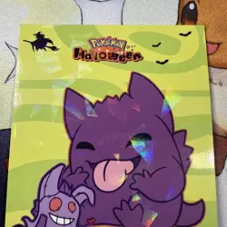 Cracked Ice Holo Gengar & Mimikyu Database Non-TCG Pokemon Card - Image 2