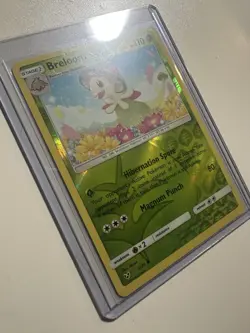 Pokemon TCG Breloom Shining Legends Card 5/73 Regular Common - Image 3