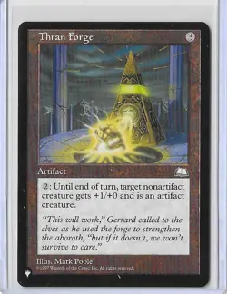 MTG Thran Forge The List: Weatherlight Uncommon Magic Card Unplayed - Image 1