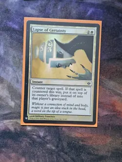 Lapse of Certainty - Foil - Image 1