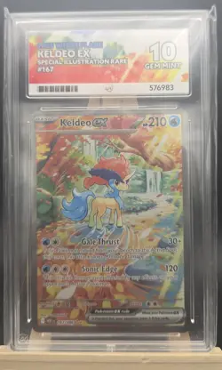 Pokemon Keldeo EX 167/086 Special Illustration White Flare Ace 10 99p Start - Image 1