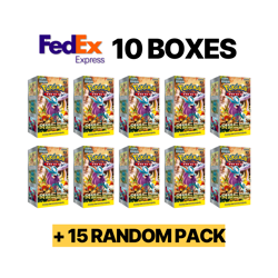 [FEDEX] Korean Pokemon Scarlet Wild Force SEALED 10 Booster Box plus 15 pack - Image 1