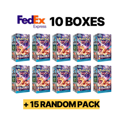 [FEDEX] Korean Pokemon Ruler of the Black Flame SEALED 10 Box plus 15 pack boost - Image 1