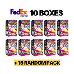 [FEDEX] Korean Pokemon Expansion Pack Mega Symphonia SEALED 10 Box plus 15 pack - Image 1