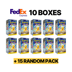 [FEDEX] Korean Pokemon Super Electric Breaker SEALED 10 Booster Box plus 15 pack - Image 1