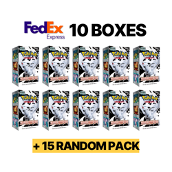 [FEDEX] Korean Pokemon Scarlet White Flare SEALED 10 Booster Box plus 15 pack - Image 1