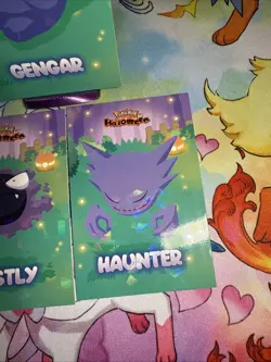 Sleepy Gengar Huanter & Gastly Halloween Database set Pokemon NON TCG - Image 4