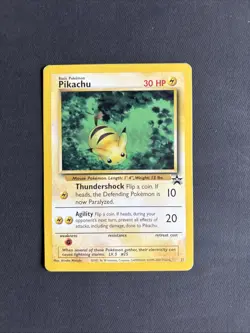 Pokemon TCG Pikachu 27 World Collection Regular Non Holo Promo - MP/LP - Image 1