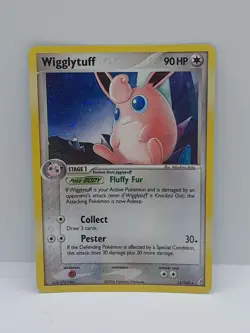 Wigglytuff 13/100 HOLO Pokemon Card EX Crystal Guardians Holo Rare - Image 1