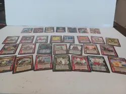 Legend Of The Five Rings Card Lot Of 22 And Valiant Cards Lot Of 7 USED SEE - Image 1