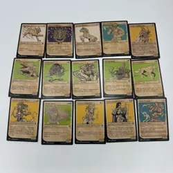 Dungeons and Dragons Showcase Lot of 15 MTG Magic the Gathering LP-NM - Image 1