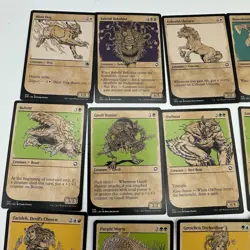 Dungeons and Dragons Showcase Lot of 15 MTG Magic the Gathering LP-NM - Image 5