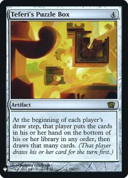 1x Teferi's Puzzle Box - Foil Light Play MTG Magic - Kid Icarus - - Image 1