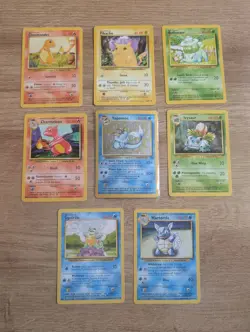 70 Vintage Pokemon Card Job Lot INC HOLO VAPOREON / STARTERS / WOTC / MP - Image 1