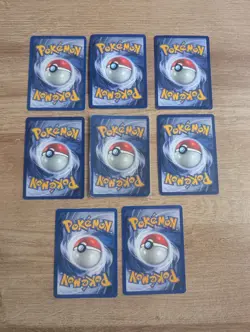 70 Vintage Pokemon Card Job Lot INC HOLO VAPOREON / STARTERS / WOTC / MP - Image 2