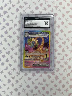 CGC 10 Alolan Exeggutor EX 242/191 Pokemon Surging Sparks 2024 English - Image 1