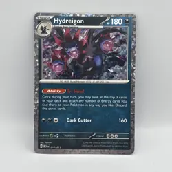 McDonalds 2024 Pokemon Dragon Discovery Hydreigon Holo Promo 010/015 - Image 1
