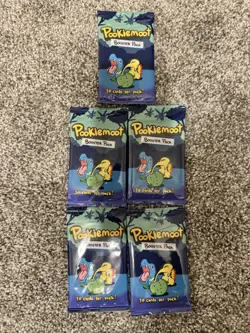 Pookiemoot Gen 2 Pack - Pokemon fan art Poke Derp Sealed Lot Of 5 - Image 1