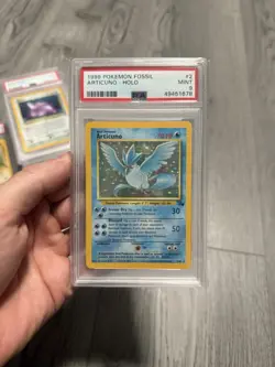 Pokemon 1999 Fossil Articuno Holo #2 PSA 9 - Image 1