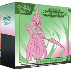 Pokemon TCG: Scarlet & Violet Paradox Rift Iron Valiant SEALED Elite Trainer Box - Image 1