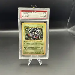 Pokemon Tangela Base Set Shadowless 1st Edition #66 PSA 9 Mint - Image 1