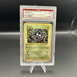 Pokemon Tangela Base Set Shadowless 1st Edition #66 PSA 9 Mint - Image 5
