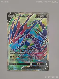 Pokemon TCG Eternatus V SWSH Black Star Promo SWSH044 Holo Promo NM/M - Image 1