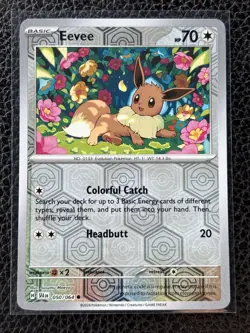 Eevee 050/064 Sv: Shrouded Fable Reverse Holo Pokemon - Image 1