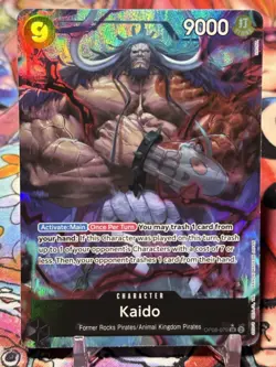 KAIDO - One Piece TCG OP08-079 - AA Alt Art Super Rare SR - Two Legends - Image 1