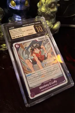 ✨2023 One Piece Tournament Promo Monkey D. Luffy JUDGE ✨ CGC PRISTINE / PSA 10 - Image 1