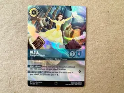 Disney Lorcana Belle Strange but Special (Enchanted) 214/204 First Chapter Holo - Image 1