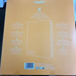 ✅ Vault X 12 Pocket Exo-Tec Zip Binder Neon Orange - Holds 480 Cards IN HAND✅ - Image 2