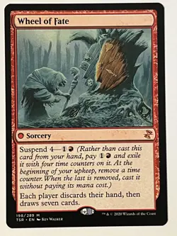 Wheel of Fate Time Spiral: Remastered Non-Foil MTG NM - Image 1