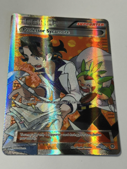 Professor Sycamore Pokemon Full Art Ultra Rare Steam Siege Misprint OC 114 Error - Image 1