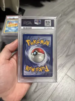 Pokemon 1999 Fossil Psyduck #53 PSA 9 - Image 2