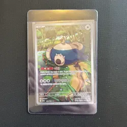 Pokemon TCG Snorlax 181/165 Korean Edition, Rare Mint Condition - Image 3