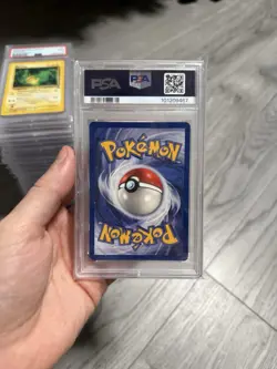 2000 Pokemon Black Star Psyduck #20 Promo Pokemon League PSA 9 - Image 2