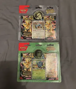 Pokemon TCG - Ascended Heroes 2 Pack Collection Blister Larry & Erika SEALED ✅ - Image 1