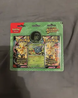 Pokemon TCG - Ascended Heroes 2 Pack Collection Blister Larry & Erika SEALED ✅ - Image 3