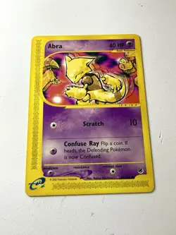 Abra 93/165 Common Expedition Base Set Vintage E-Series 2002 Pokemon NM - Image 1