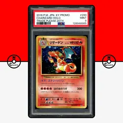 Pokemon PSA 9 Charizard Holo 280/XY-P Trade Please 20th CD Promo Japanese - Image 1