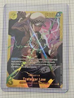 Trafalgar Law OP10-119 SEC - One Piece TCG - English Near-Mint Foil Secret Rare - Image 2