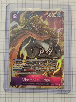 Vinsmoke Judge OP06-062 Alt Art SR Wings of the Captain One Piece - Image 1