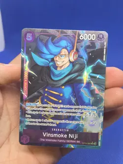 One Piece Premium Booster PRB-01 Vinsmoke Niji OP06-065 Alternate Alt Art NM - Image 2